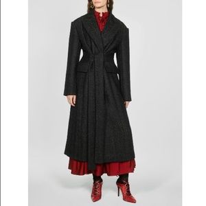Limited edition Zara wool blend belted coat